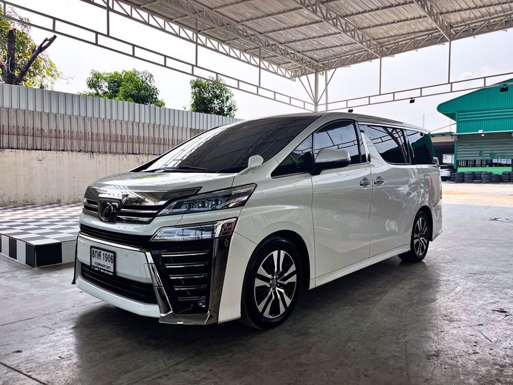 Toyota Vellfire 2019 2.4 Z G Edition Van เบนซิน ไม่ติดแก๊ส เกียร์อัตโนมัติ ขาว รูปที่ 2