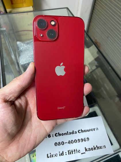 Iphone 13 128Gb Red แบต 88 สภาพดี ครบยกกล่อง (นิคมลำพูน) รูปที่ 6