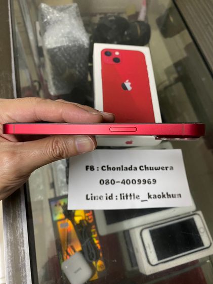 Iphone 13 128Gb Red แบต 88 สภาพดี ครบยกกล่อง (นิคมลำพูน) รูปที่ 5