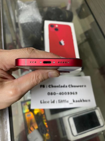 Iphone 13 128Gb Red แบต 88 สภาพดี ครบยกกล่อง (นิคมลำพูน) รูปที่ 4