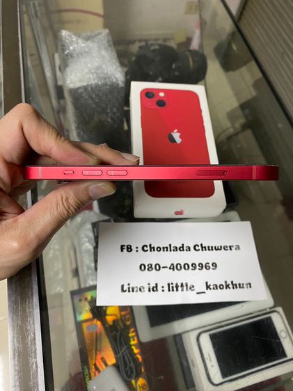 Iphone 13 128Gb Red แบต 88 สภาพดี ครบยกกล่อง (นิคมลำพูน) รูปที่ 3