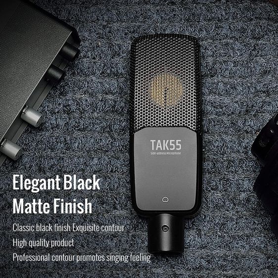 TAKSTAR TAK55 Professional Studio Large Diaphragm Condenser Microphone with Windscreen ไมโครโฟนคอนเดนเซอร์มืออาชีพตัวเทพ แถม Windscreen Foam รูปที่ 6