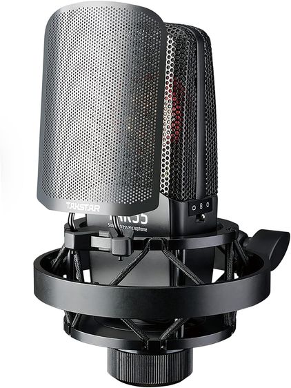 TAKSTAR TAK55 Professional Studio Large Diaphragm Condenser Microphone with Windscreen ไมโครโฟนคอนเดนเซอร์มืออาชีพตัวเทพ แถม Windscreen Foam รูปที่ 2
