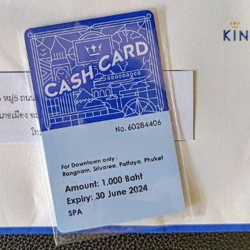 cash card king power 1,000