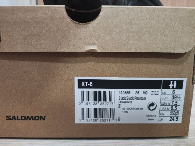 ขายรองเท้า Salomon Black Phantom ครบกล่อง รูปที่ 5