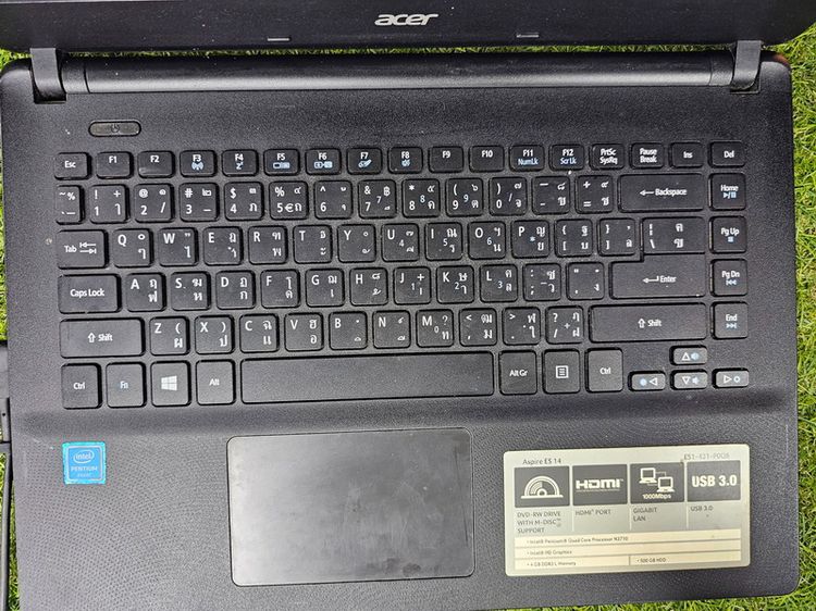 ขาย Notebook Acer Aspire ES1-431 Pentium N3710 RAM 4 HDD 500 มือ2 สภาพดี 2500 บาท ครับ รูปที่ 3