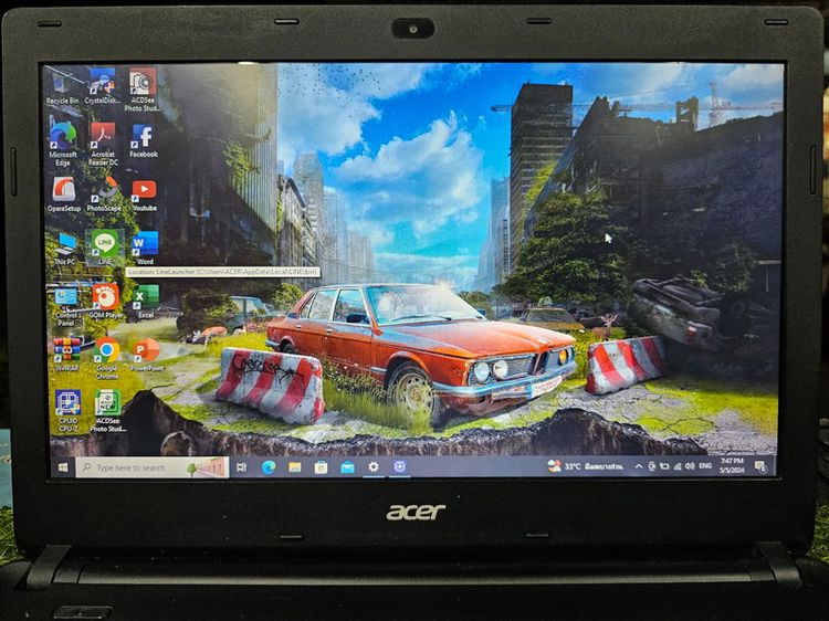 ขาย Notebook Acer Aspire ES1-431 Pentium N3710 RAM 4 HDD 500 มือ2 สภาพดี 2500 บาท ครับ รูปที่ 2