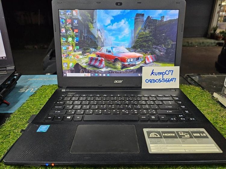 ขาย Notebook Acer Aspire ES1-431 Pentium N3710 RAM 4 HDD 500 มือ2 สภาพดี 2500 บาท ครับ รูปที่ 1
