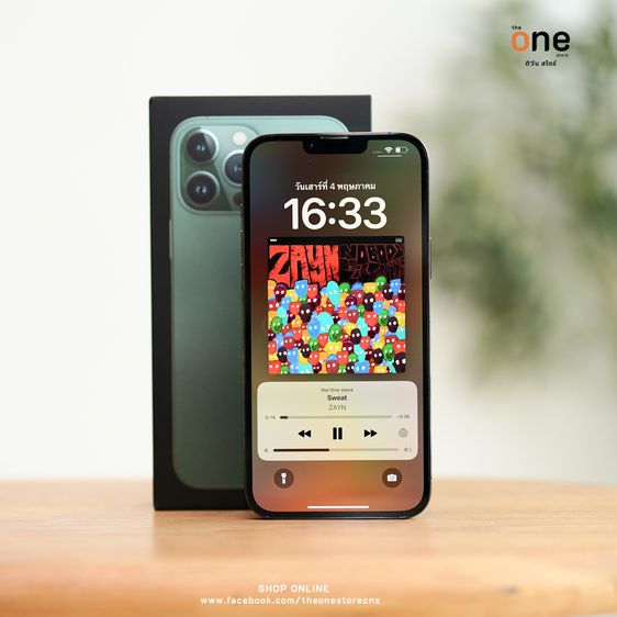 iPhone 13 Pro Max 128GB ศูนย์ไทย ครบกล่อง เครื่องสวยมาก 💰26,900 บาท รูปที่ 2