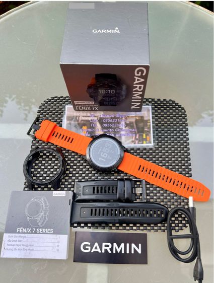Garmin Fenix 7X Solar Sapphire Titanium  รูปที่ 2