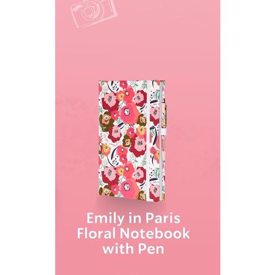 Starbuck x Emily in paris notebook  limited edition รูปที่ 5