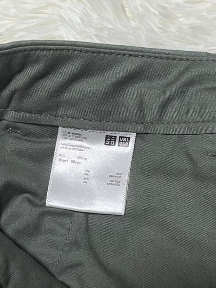 Uniqlo กางเกงขายาว Chino สภาพใหม่สุดๆ ไม่มีตำหนิ รูปที่ 2