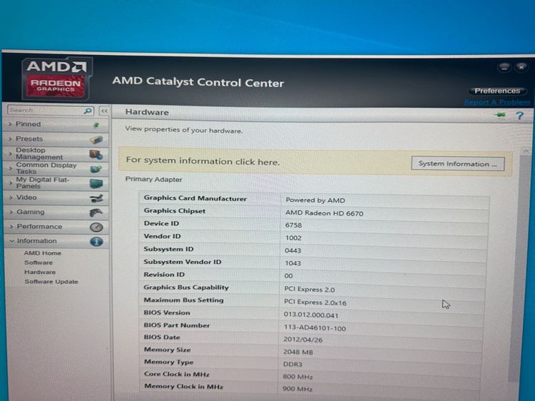 คอมพิวเตอร์ PC Intel Core i5 ram 8gb ความจุ 1 TB มีSSD กาดจอ AMD radeon HD รูปที่ 3