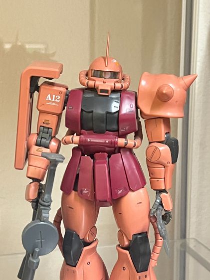 Gunpla Gundam MG1-100 RX-78,MS-06S ขายเหมา 2 ตัว รูปที่ 3