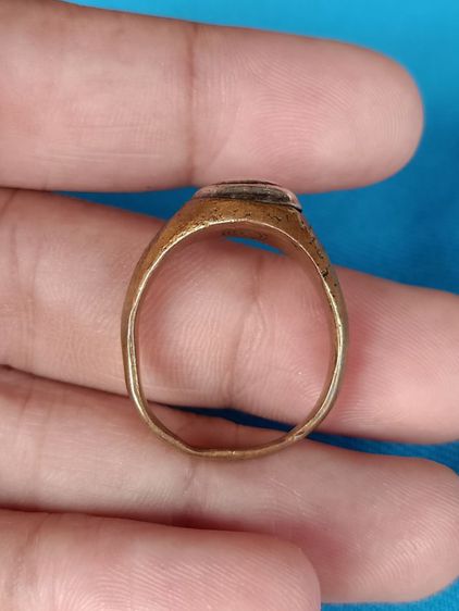แหวนนะปัดตลอด (หัวเ-งิ-น) หลวงพ่อทองสุข วัด โตนดหลวง จ.เพชรบุรี "ยุคต้น"  รูปที่ 6