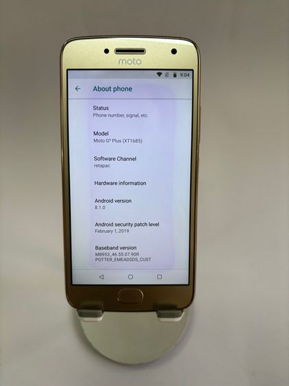 Moto G5 plus สีทอง จุ 32 GB  รูปที่ 9