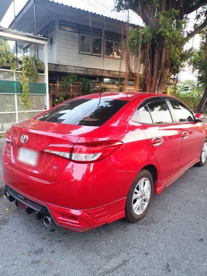 Toyota Yaris ATIV 2019 1.2 E Sedan เบนซิน ไม่ติดแก๊ส เกียร์อัตโนมัติ แดง รูปที่ 2
