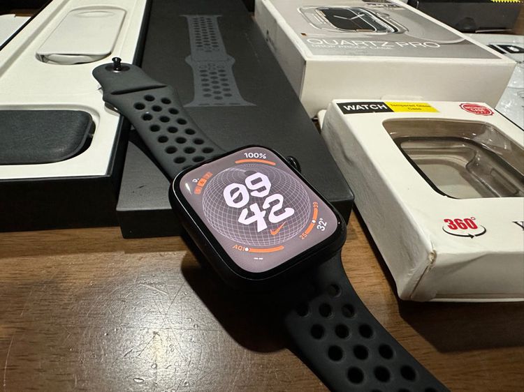 Apple Watch Series 7 45mm Nike GPS อุปกรณ์ครบกล่อง ของแถมนิดหน่อย รูปที่ 2