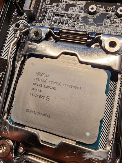 Intel Xeon E5-2698v3 พร้อมบอร์ด X99 m-atx รูปที่ 3