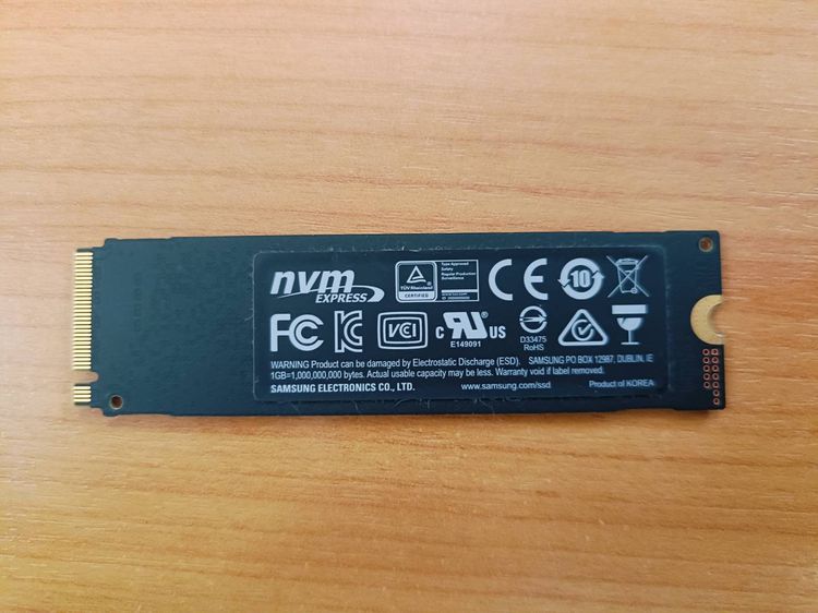 SSD M.2 NVMe 250GB ประกันยังเหลือ รูปที่ 2