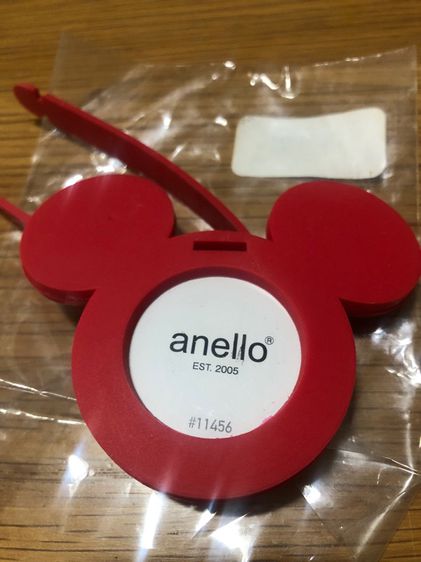 ป้ายประเป๋า Anello x Disney Limited edition สีแดง รูปที่ 3
