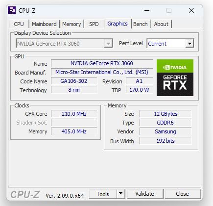 MSI RTX 3060 DDR6 12GB รูปที่ 2