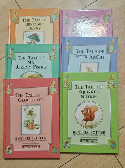 ชุดหนังสือภาษาอังกฤษของ Beatrix Potter6เล่ม รูปที่ 3