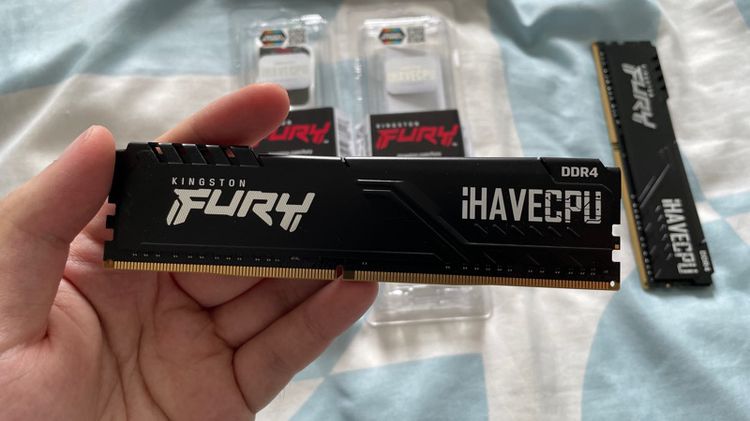 RAM DDR4 3200 Kingston Fury 16gb (8gb x 2) สภาพใหม่ รูปที่ 2