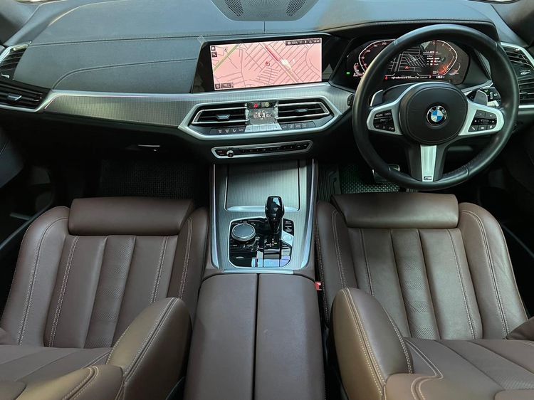 BMW X5 2022 3.0 xDrive30d M Sport 4WD Utility-car ดีเซล ไม่ติดแก๊ส เกียร์อัตโนมัติ ขาว รูปที่ 4
