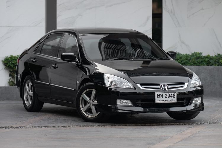 Honda Accord 2004 2.4 EL i-VTEC Sedan เบนซิน ไม่ติดแก๊ส เกียร์อัตโนมัติ ดำ รูปที่ 2