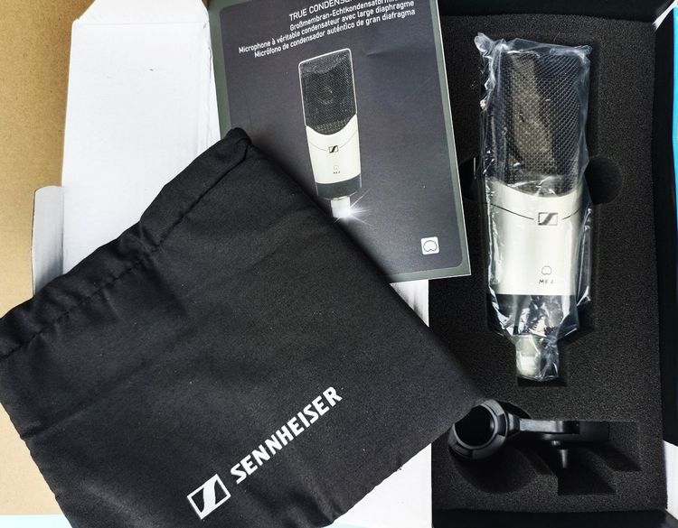 ไมโครโฟนอัดบันทึกเสียง Sennheiser MK4 Studio Microphone Condenser รูปที่ 6