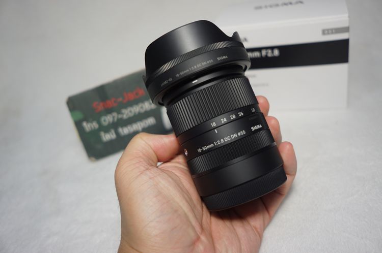 Sigma 18-50 F2.8 DC DN For Sony E mount ครบกล่อง รูปที่ 12