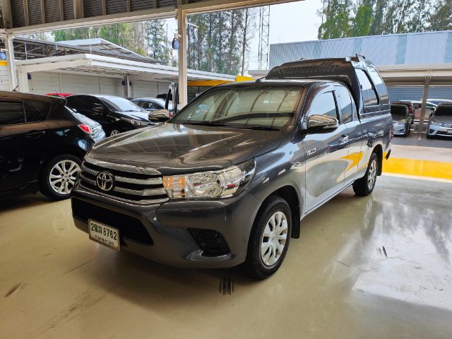 Toyota Hilux Revo 2015 2.7 J Plus Pickup เบนซิน NGV เกียร์ธรรมดา เทา รูปที่ 2