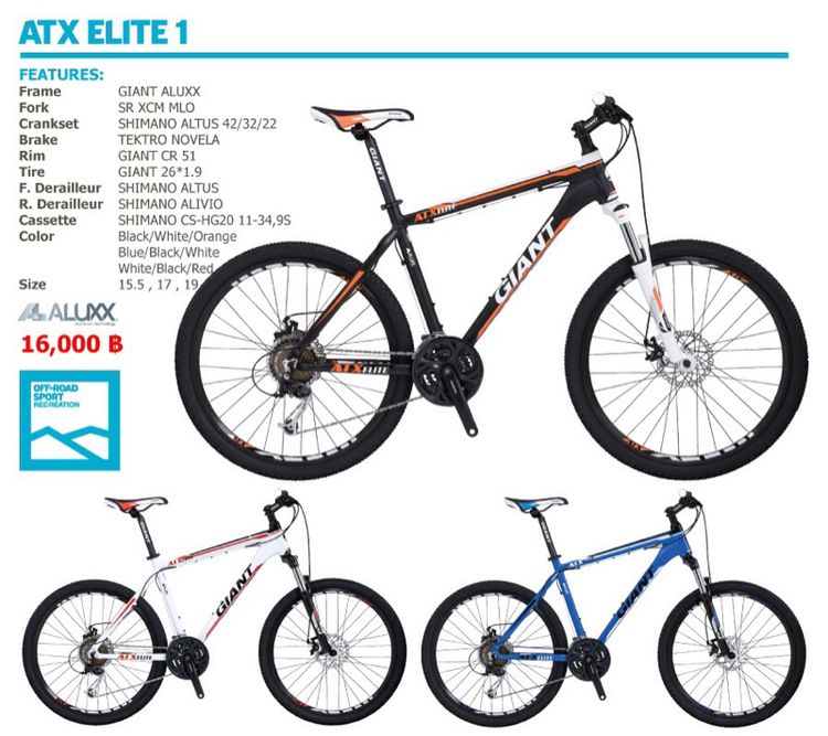 จักรยานเสือภูเขา Giant ATX Elite รูปที่ 10