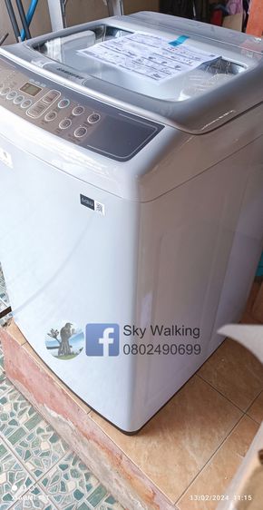 ขายเครื่องซักผ้าฝาบน (ถังเล็กกระทัดรัด) ขนาด 7.5 Kg ซัมซุง SAMSUNG WA75H4000SG รูปที่ 4