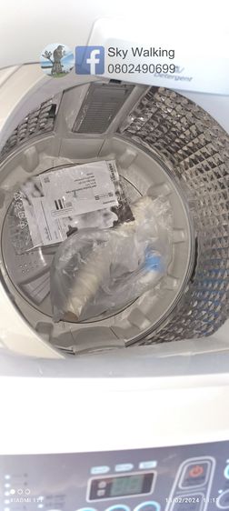 ขายเครื่องซักผ้าฝาบน (ถังเล็กกระทัดรัด) ขนาด 7.5 Kg ซัมซุง SAMSUNG WA75H4000SG รูปที่ 8