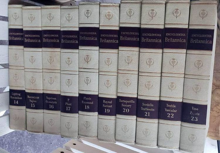 Encyclopedia Britannica ปี1965 ครบชุด 23เล่ม + Index + แถม Oxford Dictionary รูปที่ 4