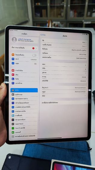 iPad Pro 12.9 128 GB WIFI gen4 2020 มีจุด blind ที่จอบางๆ รูปที่ 2