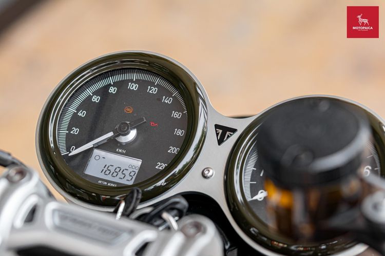 Triumph SpeedTwin1200 ปี2019 วิ่ง16,000km โช๊คOhlins ของแต่งครบ รูปที่ 5