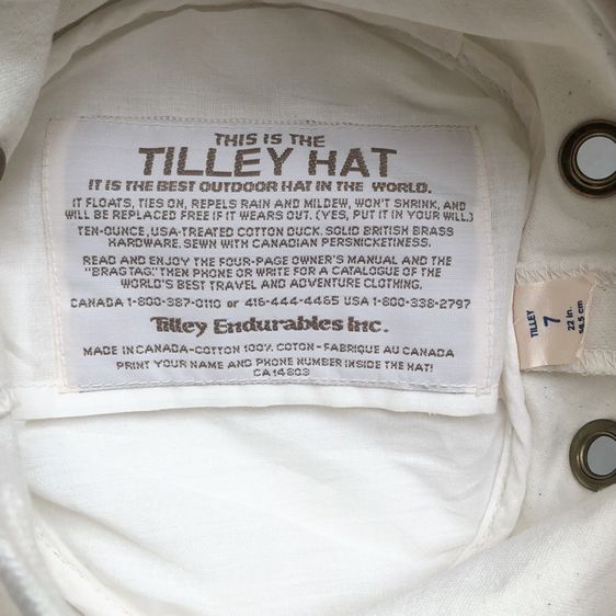 หมวกเดินป่า Tilley Hat แท้  รูปที่ 8