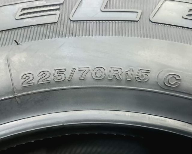 Bridgestone 225 70 15 ปลายปี21 ยางใหม่ค้างปี ประกันบวม 2 ปี ใส่ฟรี-ส่งฟรี(เก็บปลายทาง)ชุดละ 9990.-NET รูปที่ 4