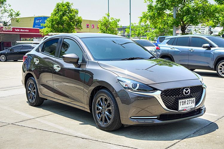 Mazda Mazda 2 2020 1.3 Skyactiv-G Sedan เบนซิน ไม่ติดแก๊ส เกียร์อัตโนมัติ เทา รูปที่ 2