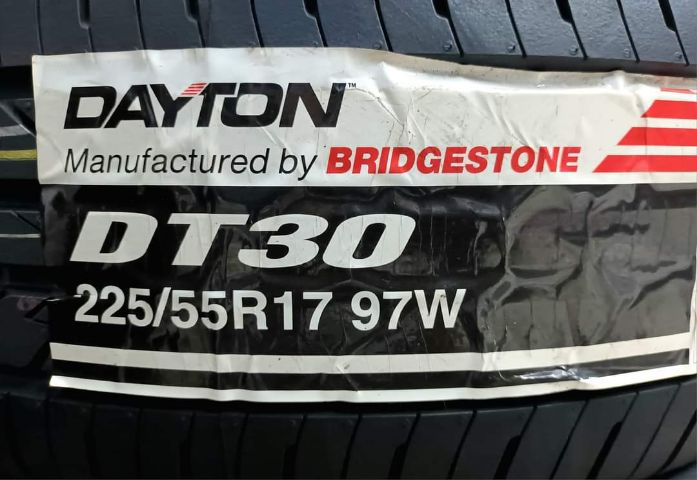 Dayton 225 55 17 ปลายปี23 ยางใหม่ค้างปี ประกันบวม 2 ปี ใส่ฟรี-ส่งฟรี(เก็บเงินปลายทาง)ชุดละ 6990.-NET รูปที่ 2