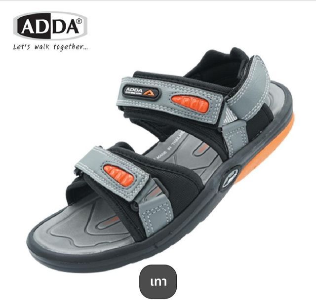 ADDA รองเท้าแตะ รองเท้าลำลอง สำหรับผู้ชาย แบบรัดส้น รุ่น 2N36M1M2 (ไซส์ 7-11) รูปที่ 4