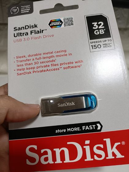 Flash Drive  SanDisk Ultra Flair USB 3.0  32GB

พร้อมส่งจ้า รูปที่ 2