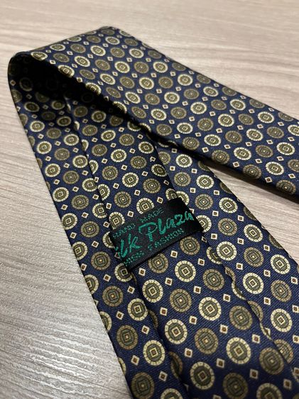 เนคไทวินเทจ patterned silk tie รูปที่ 4