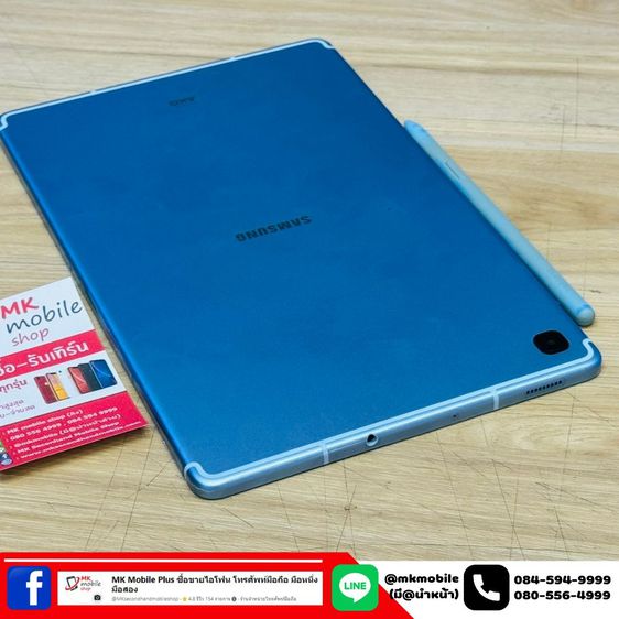 🔥 Samsung Tab S6 Lite 4-64gb Wifi สีฟ่า ศูนย์ไทย 🏆 สภาพงาม🔌 มีเครื่อง ปากกา ชุดชารจ 💰 เพียง 6990 รูปที่ 7