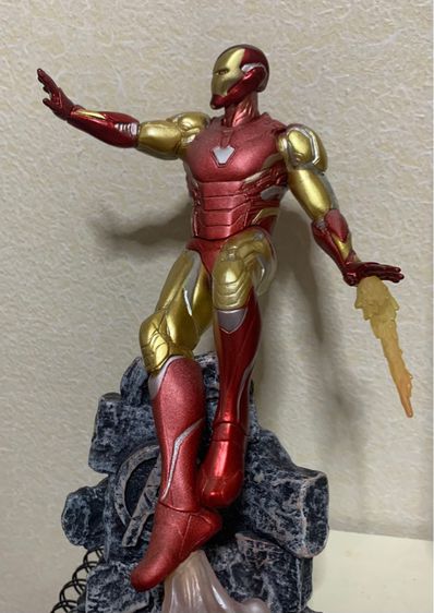 โมเดล ไอรอนแมน iron man avenger marvel model figure ขนาด 9นิ้ว สีซีดตัวเหนียว ขอคนรับสภาพงานได้ รูปที่ 10