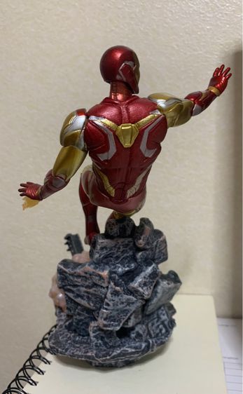 โมเดล ไอรอนแมน iron man avenger marvel model figure ขนาด 9นิ้ว สีซีดตัวเหนียว ขอคนรับสภาพงานได้ รูปที่ 4