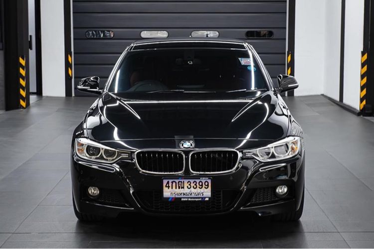 BMW Series 3 2015 320d Sedan ดีเซล ดำ รูปที่ 3
